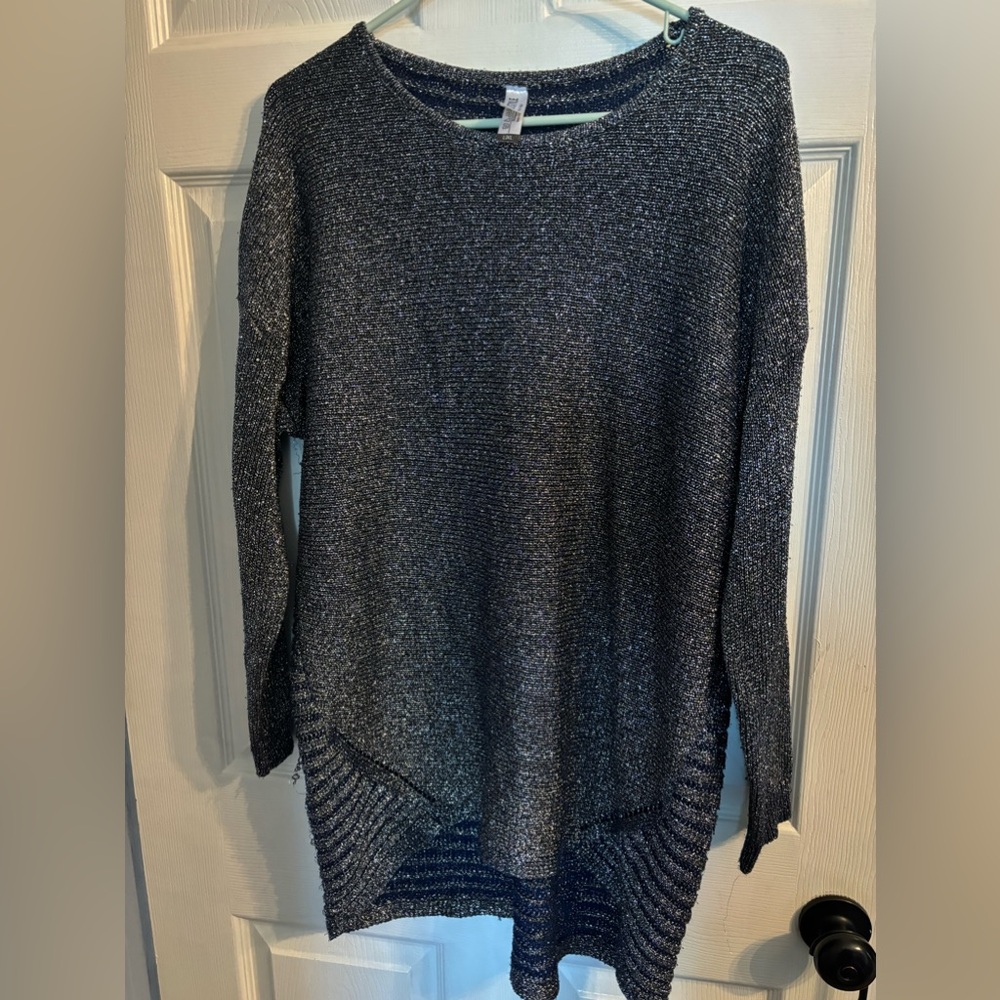 Mad style navy and silver sweater